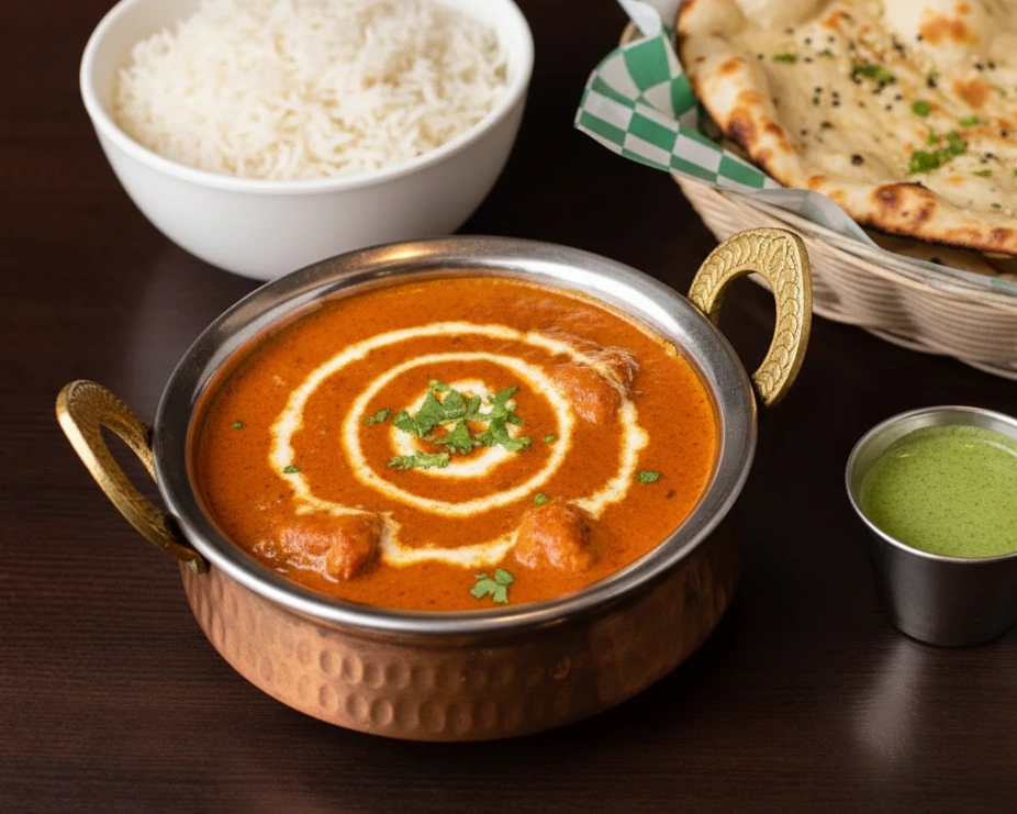 Butter Chicken - Signature Indian dish at Tandoor House Winnipeg