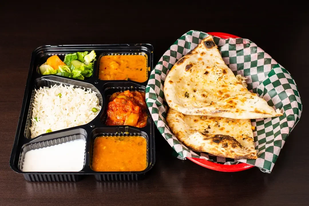 Chole Bhature North Indian dish at Tandoor House Winnipeg